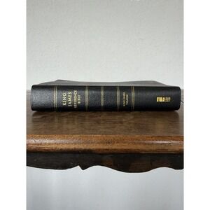 KJV Giant Print Personal Size Reference Bible Bonded Leather Red Letter